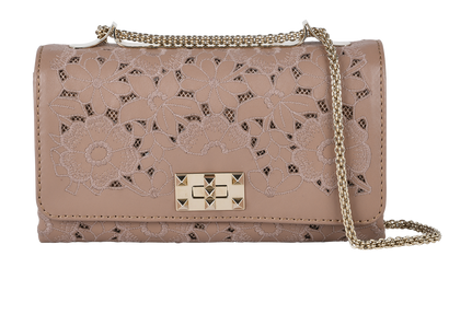 Lace Cut Crossbody, front view